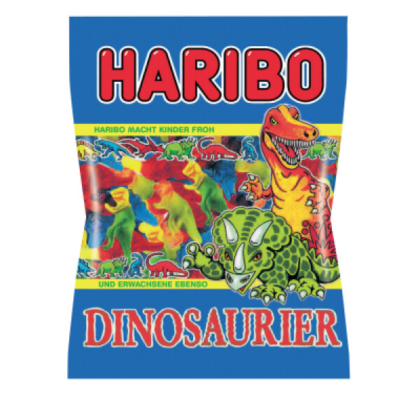 Cukrovinky bonbony Haribo Dinosauři 100g