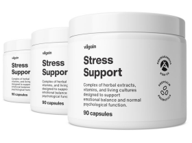 Vilgain Stress Support – 3× 90 kapslí