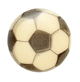 Dortisimo Bombasei čokoládová dekorace Fotbalové míče (240 ks)