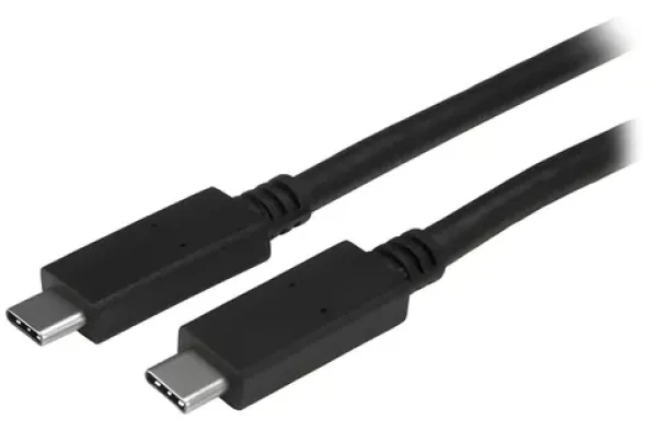 StarTech USB-C kabel černá / Kabel / USB 3.0 5Gbps / PD 3A / USB-IF / 2 m (USB315CC2M)