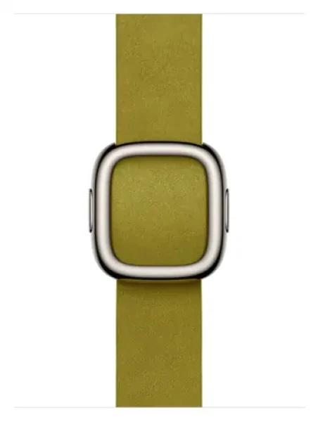 Apple Watch Modern Buckle 42 mm Chartreuse Small / Řemínek pro Apple Watch / FineWoven / 135–150 mm (MXW63ZM/A)