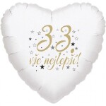 33. narozeniny balónek srdce Balonky.cz 33. narozeniny balónek srdce Balonky.cz