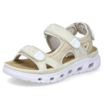 Pohodlné sandály na suchý zip Rieker W RKR691 beige 40