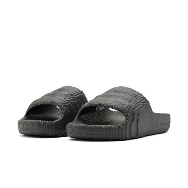 Pánské žabky adidas Adilette 22 Grey Five lifestyle fashionable for summer black (HP6522) 38