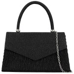 Módní dámská plesová kabelka Michelle Moon Adriel, černá