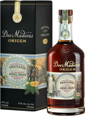 Dos Maderas 12YO Origen Thailand 47% 0,7 l (karton)