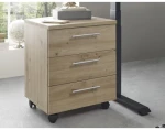 Úložný kontejner na kolečkách Ben, dub artisan