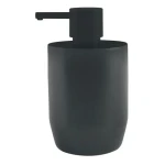 Spirella JARO dávkovač mýdla tmavě šedý/černý / keramika / 300 ml