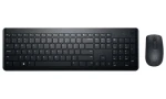 DELL KM3322W CZ/SK černá / Set bezdrátové klávesnice a myši / CZ/SK layout / USB adaptér 2.4GHz / 1000 DPI (580-BBJN)