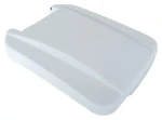 DENOX bílé víko pro odpadkový koš 23300 / Víko na odpadkový koš / 60 l