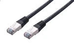 C-TECH patchcord Cat5e FTP 0.25 m černá (8954125014669)