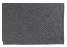 KELA Prostírání Tamina 45x30 cm bavlna grafitově šedá KL-15259