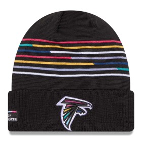 New Era Pánská zimní čepice Atlanta Falcons NFL 2025 Crucial Catch Beanie