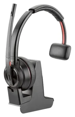 Poly Savi 8210 UC černá / Bezdrátová náhlavní souprava / mikrofon / DECT / Bluetooth 4.2 (209213-02)