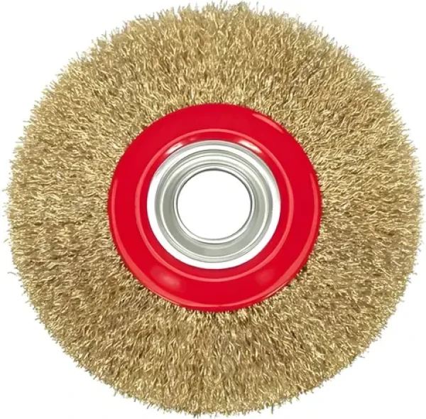 Vorel Kartáč drátěný boční 125 mm / Kartáč / Pomosazený drát