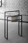 SAPHO - SKA stojan na ručníky 550x790x200, bílá mat SKA311
