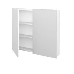 Dřevojas - Dvoudveřová galerka Q GA2 80 - M01 Bílá mat 236267
