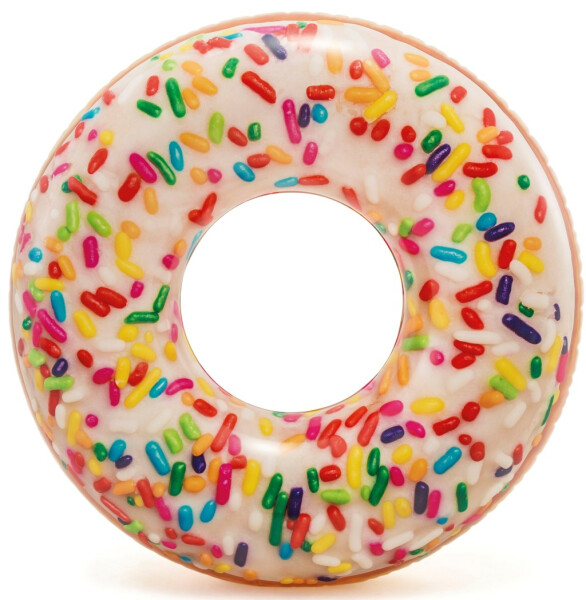 Nafukovací kruh donut s posypem 1,14m - Alltoys Intex