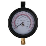 KS Tools 150.2326 Manometr Ø 100,0 mm, 0 - 10 bar s 1/4 rychlospojkou