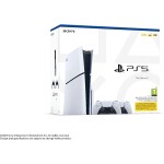 PlayStation 5 (typ modelu - slim) + 2x DualSense Wireless Controller White (PS711000042064)