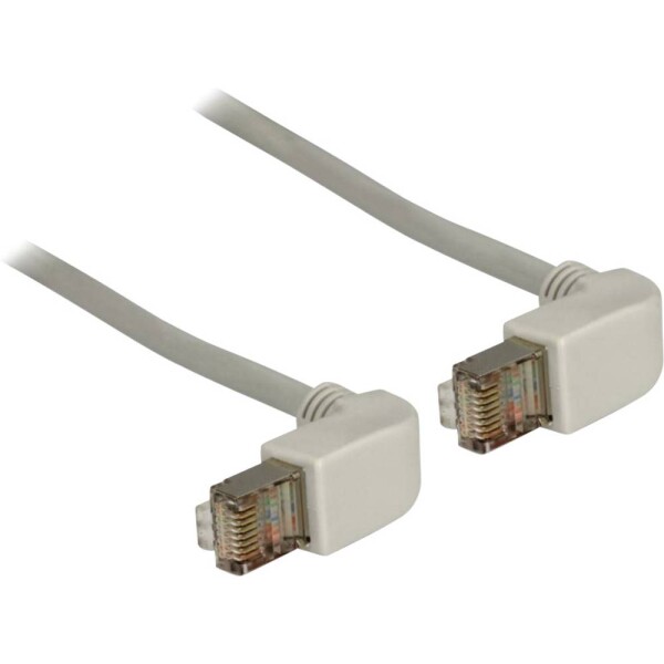 Delock 83510 RJ45 síťové kabely, propojovací kabely CAT 5e S/FTP 0.50 m šedá 1 ks