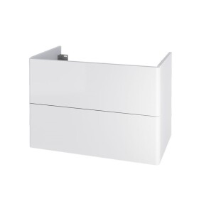 MEREO - Siena, koupelnová skříňka 80 cm, bílá lesk CN411S