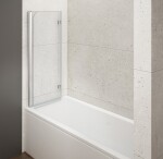 GELCO - LORO Vanová zástěna skládací 900 čiré sklo, GN1190 GN1190