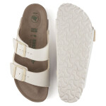 Žabky Birkenstock Arizona Vegan Women Textile Narrow Eggshell pro úzkou nohu vegan (1022679) 36