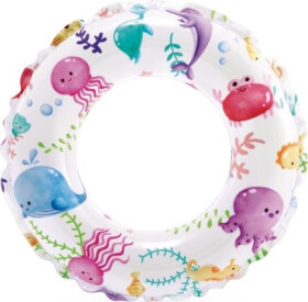Kruh nafukovací prům. 51cm 3 druhy od 3-6 let v sáčku - Alltoys Intex