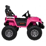 Mamido Elektrické autíčko Extreme Sport 4x4 s proměnlivou velikostí růžové