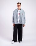 Carhartt WIP L/S Daldry Shirt Daldry Stripe, Office Blue L