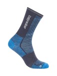 Pánské běžecké merino ponožky ICEBREAKER Mens Run+ Ultralight Crew Fusion Dye, Arctic Sd/Graphite/Snow velikost: 39-41,5 (S)