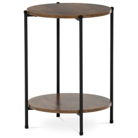 Odkládací stolek 44x44x56cm, mdf, old wood, CT-G1005 OLW