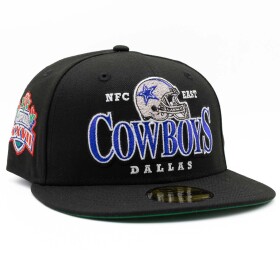New Era Pánská kšiltovka Dallas Cowboys NFL Super Bowl XXVII 59FIFTY Fitted - Černá Velikost: 7 1/2