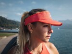 COMPRESSPORT VISOR black/red Černá běžecký kšilt - Běžecký kšilt Compressport Visor - černý