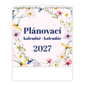 Kalendář nástěnný 2027 - Plánovací kalendář