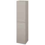 Dřevojas - Vysoká skříň s košem na prádlo DOS SVD2K 35 - N07 Stone / Úchytka T02 / N07 Stone / Pravé 210953BP