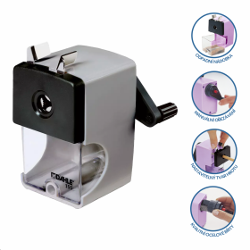 Dahle ořezávátko mechanické 155 Color ID, Ø 12 mm, šedé