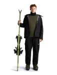 Pánské merino triko dlouhý rukáv ICEBREAKER Mens 260 Tech LS Crewe, Dark Loden velikost: XL