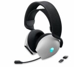 DELL Alienware AW720H bílá / Bezdrátový herní headset s mikrofonem / AlienFX / 3.5mm / 2.4Ghz (545-BBFD)