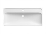 Nábytkové umyvadlo SAT Brevis 101x47,5 cm otvor pro baterii uprostřed SATBRE10046 SATBRE10046