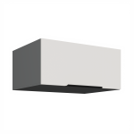 Horní skříňka Aria ANT 80 NAGU-36 1F Barva korpusu: Antracit, Barva dvířek: WH - Crystal white AFM