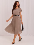 Dámské šaty DHJ SK 8839 1.23X hnědé - FPrice one size