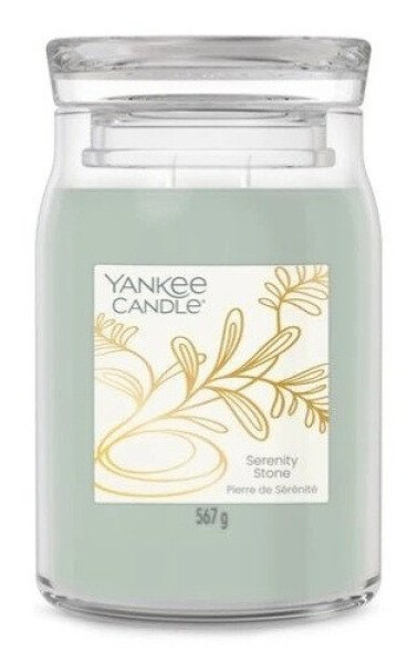 Svíčka YC Signature sklo velké 2knoty Little Luxuries/Serenity Stone