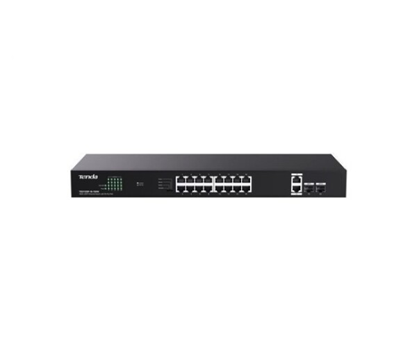 Tenda TEG1120P-16-150W (16xPoE 802.3af/at 10/100/1000Mbps, Uplink 2xRJ45 + 2xSFP) 130W EDF_1049027