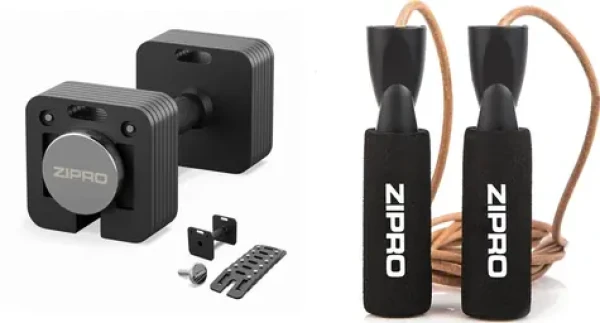 Zipro Square nastavitelná činka až 16 kg + švihadlo (8426551)
