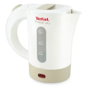 Tefal Travel'City KO120130 bílá / Rychlovarná konvice / 650W / 0.5 l / plast (KO120130)