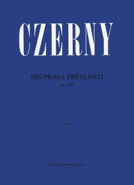 Průprava zběhlosti - Carl Czerny