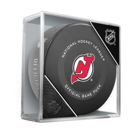 Inglasco / Sherwood Puk New Jersey Devils NHL Official Game Puck 2019-2020 x