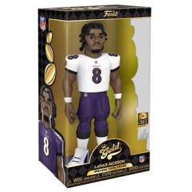 Figurka Baltimore Ravens NFL Funko Vinyl Gold 12" Lamar Jackson CHASE Edition